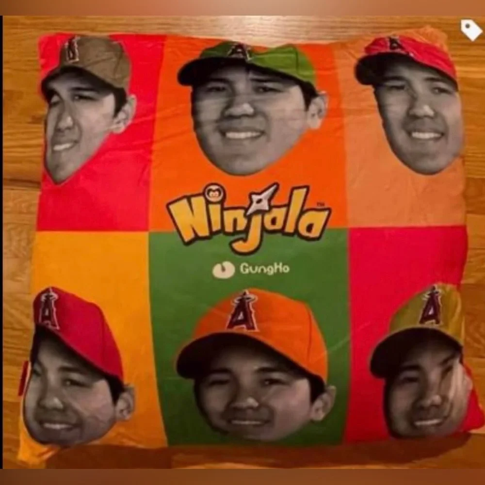 NEW MLB Los Angeles‎ Angels SGA 08/31/21 MVP Shohei Ohtani Pillow